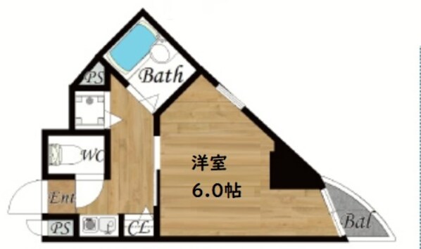 ラナップスクエア新福島の物件間取画像